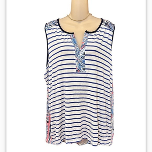 RXB Sleeveless top with patterned back